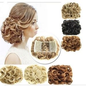 Curly Claw Clip Catching Human Hair Extensions Blo